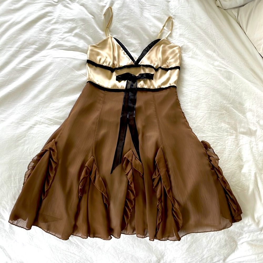 Italian handmade silk dress
